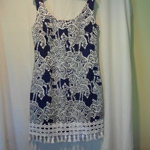 Lilly Pulitzer "I Herd You" Thompson Shift Dress